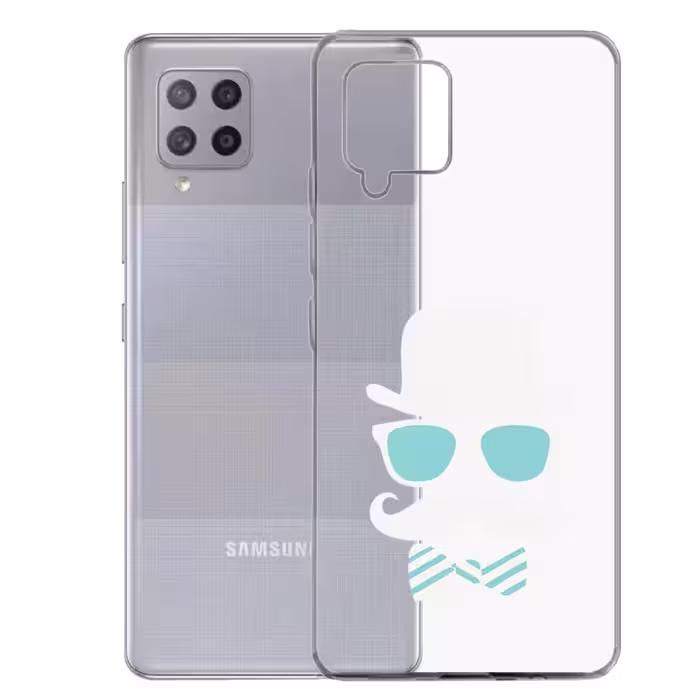 کاور طرح The Man مناسب برای گوشی موبایل سامسونگ Galaxy A12 