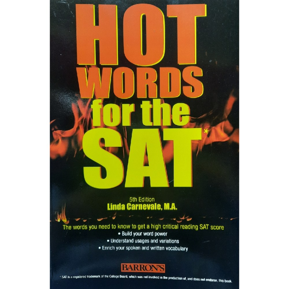کتاب (5th Edition)hot words for the sat