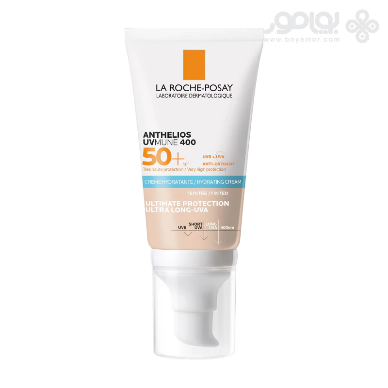 کرم ضد آفتاب رنگی لاروش پوزای مدل HYDRATING TINTED حجم 50 میل
