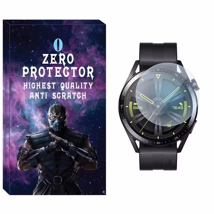 محافظ صفحه نمایش نانو زیرو مدل NZO مناسب برای ساعت هوشمند هوآوی Watch GT 3 46mm