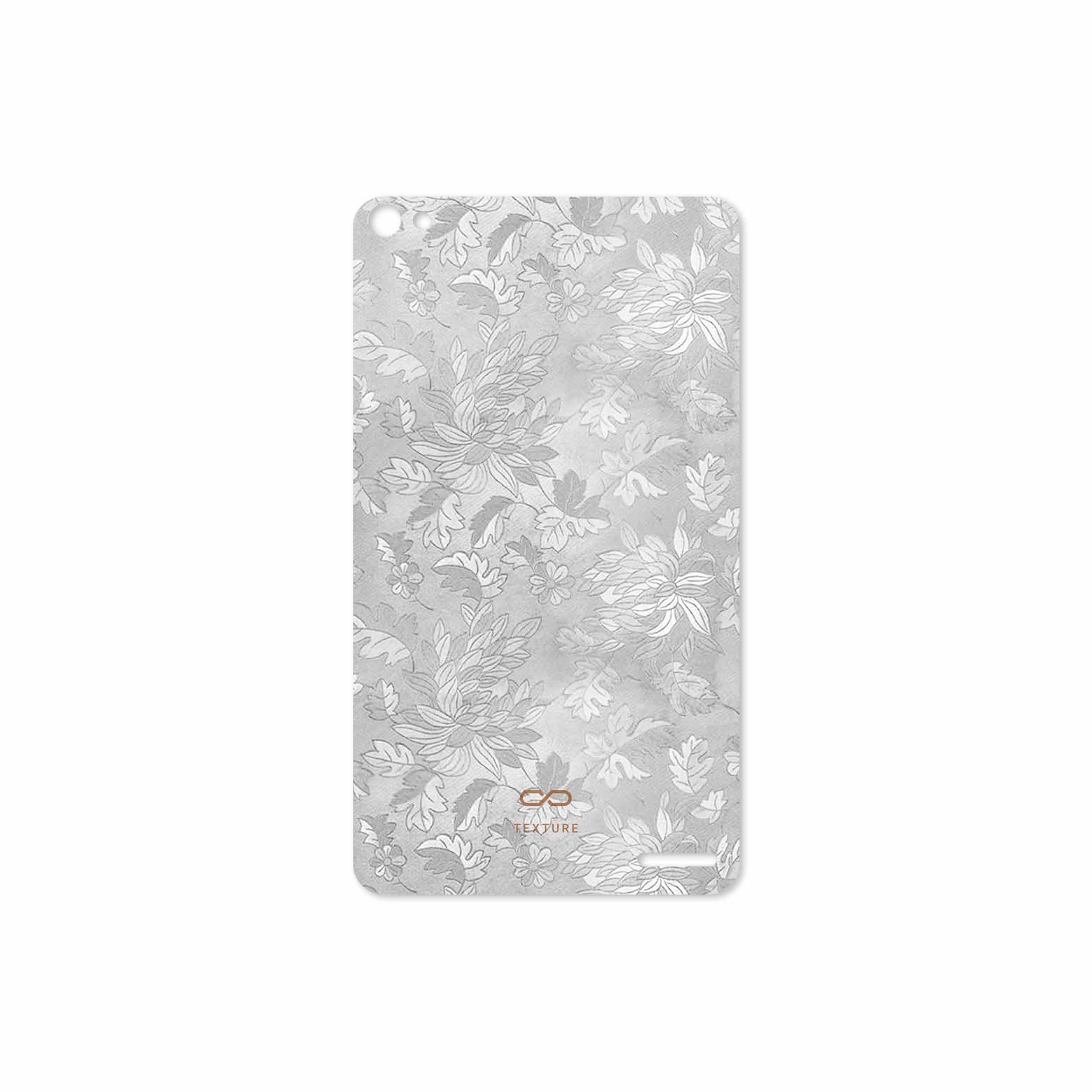 برچسب پوششی ماهوت مدل Silver-Wildflower مناسب برای تبلت هوآوی Mediapad X2 2015