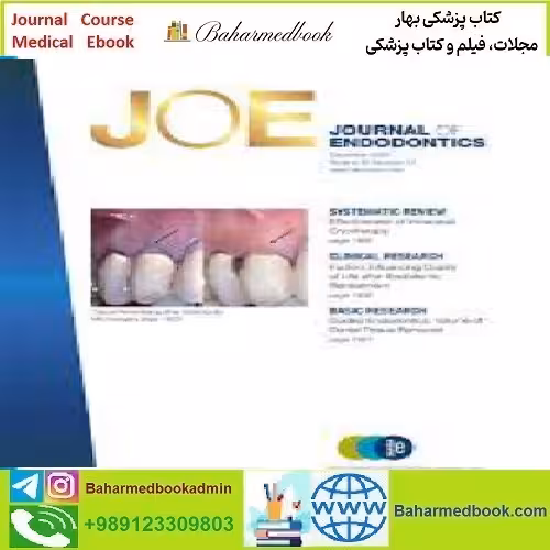 Journal of Endodontics Volume 46 Issue 1 to 12 2020 TRUE PDF