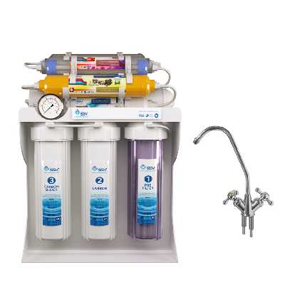 دستگاه تصفیه کننده آب اس اس وی مدل SuperPro 2W X900 به همراه شیر دوکاره