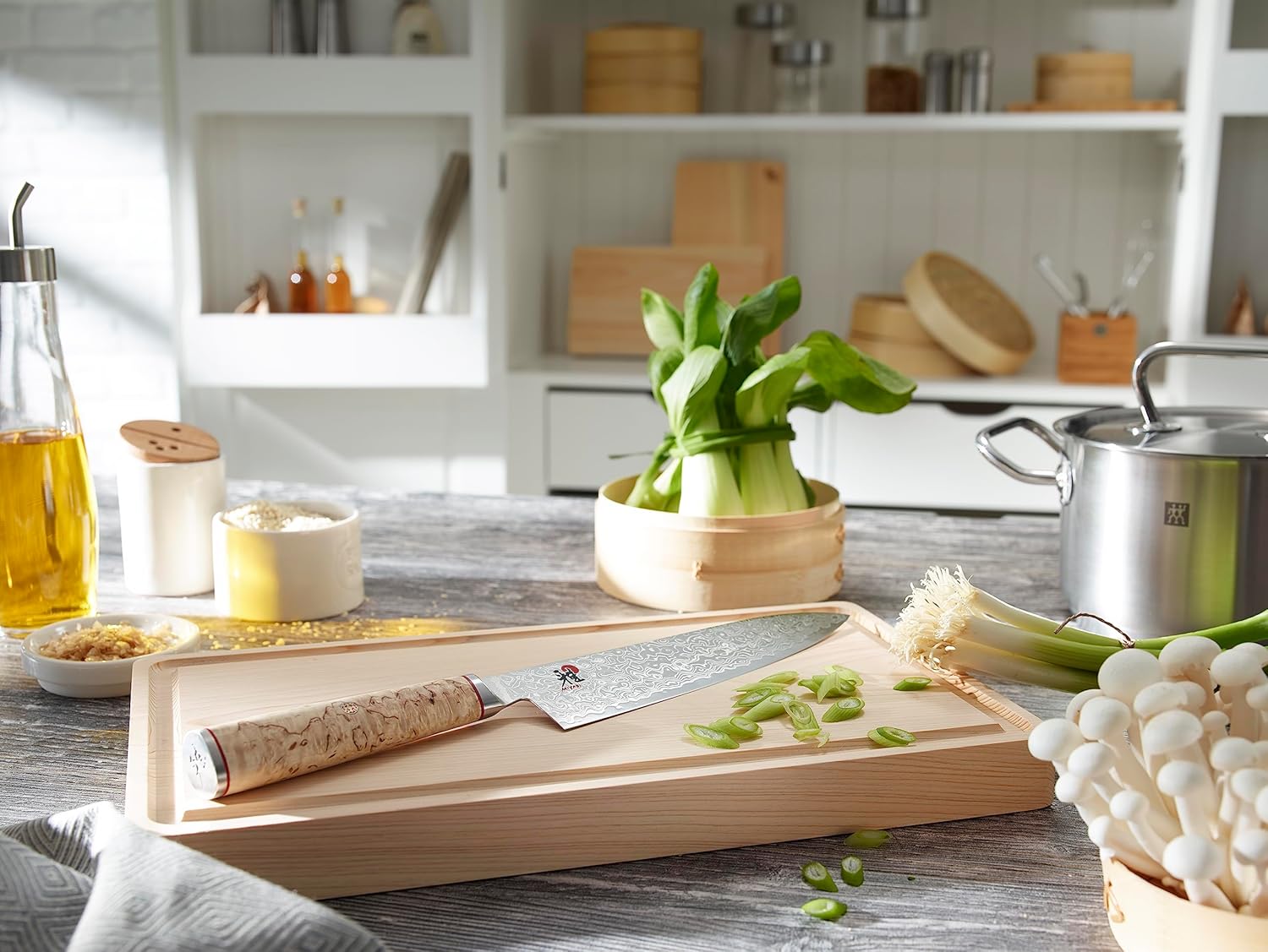 چاقوی میابی 16 سانت سرآشپز Miyabi 5000MCD B Gyutoh Knife, 16cm