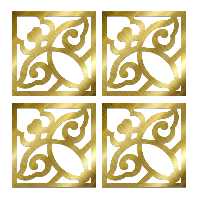تایل سقفی آسمان مجازی بنی دکو مدل MC54 اندازه 60x60 سانتی متر مجموعه 4 عددی