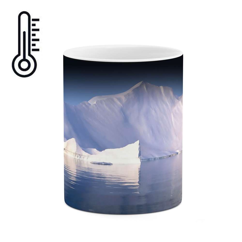 ماگ حرارتی طرح کوه برفی مدل mgh05226