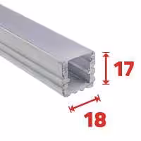 لاینر نوری روکار R5 - یراقینو فروش یراق آلات کابینت و درب
