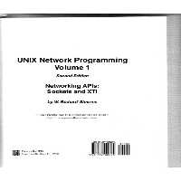 خرید و دانلود نسخه کامل کتاب UNIX Network Programming: Networking APIs: Sockets and XTI