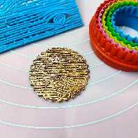 پانچ فوندانت چوب مهر فوندانت تنه درخت  مهرفوندانت پانچ آبی 