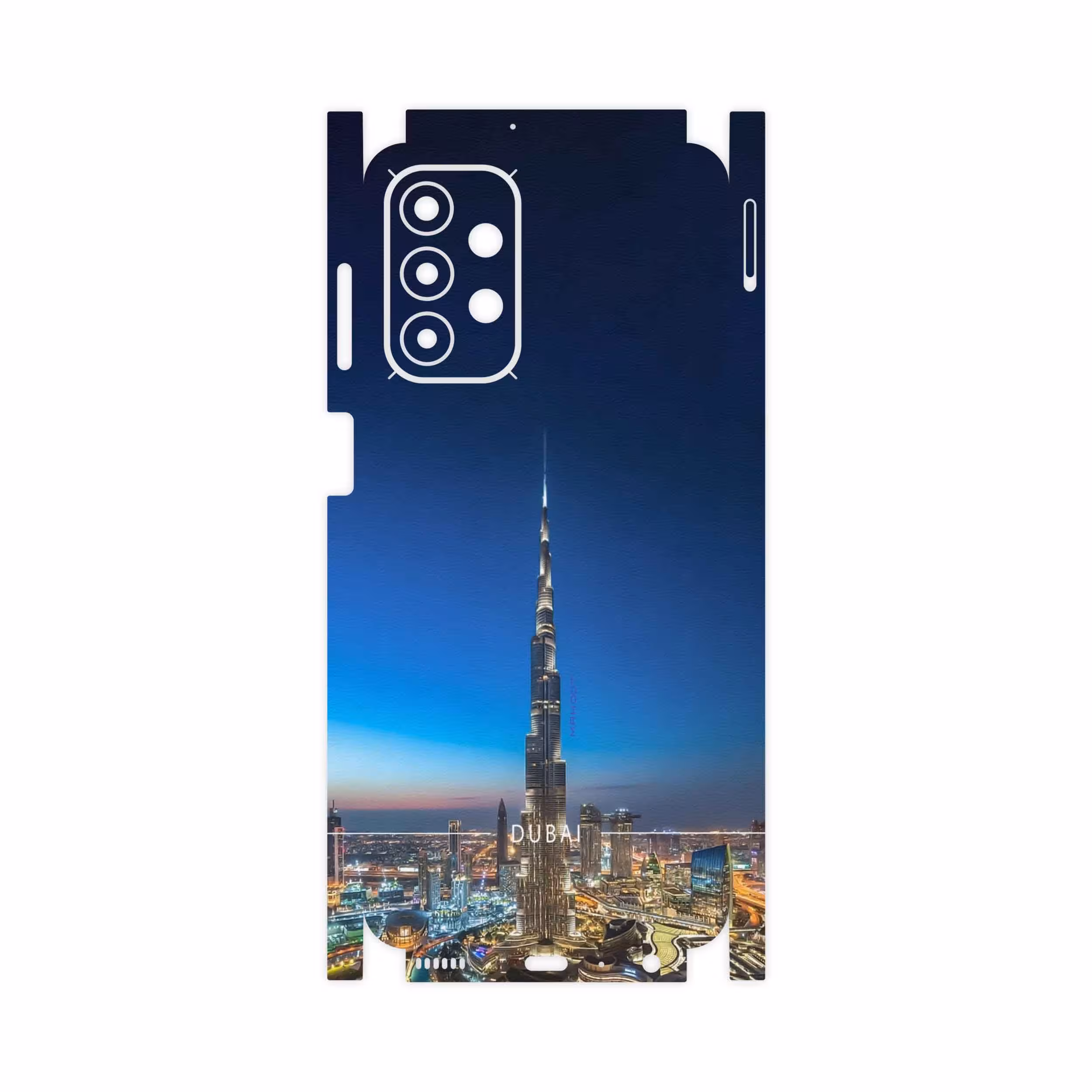 برچسب پوششی ماهوت مدل Dubai-City-FullSkin مناسب برای گوشی موبایل سامسونگ Galaxy A23