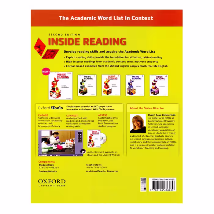 کتاب Inside Reading Intro اثر Arline Burgmeier انتشارات اشتیاق نور