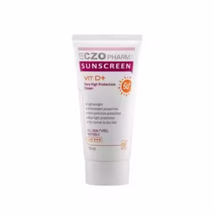 کرم ضد آفتاب بی رنگ مای  SPF50 مدل اگزو فارما مناسب انواع پوست حجم 51 میلی لیتر