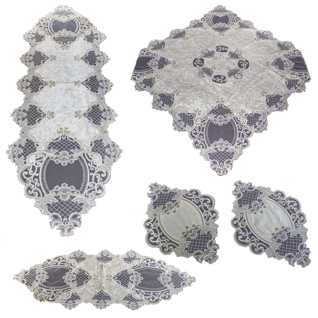 رومیزی مدل سوین کد 9495 مجموعه 5 عددی