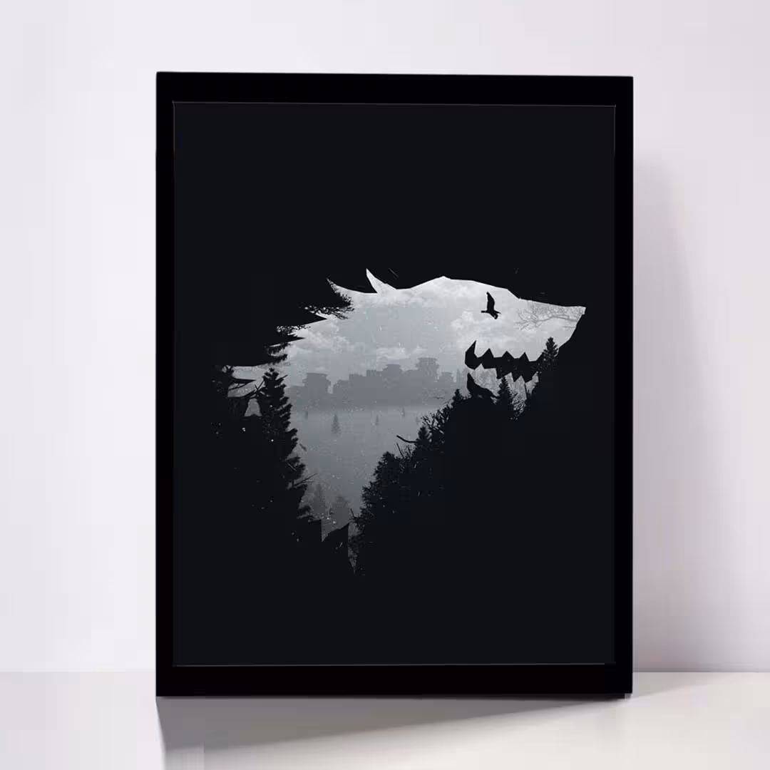 تابلو مدل Game of Thrones کد F-2286