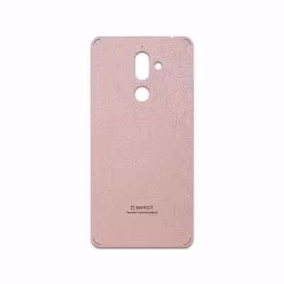 برچسب پوششی ماهوت مدل Rose Gold Leather مناسب برای گوشی موبایل نوکیا 7 Plus