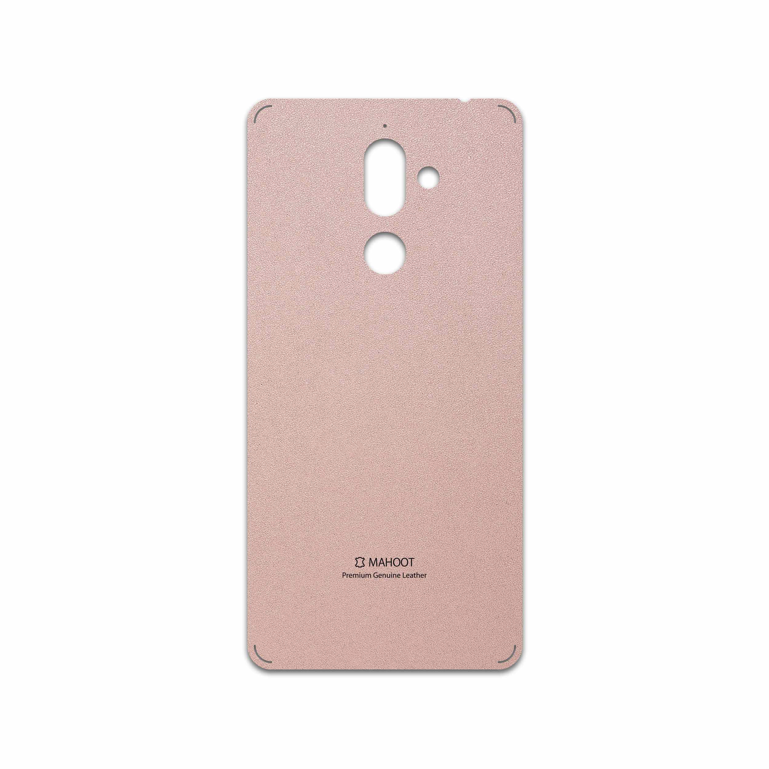 برچسب پوششی ماهوت مدل Rose Gold Leather مناسب برای گوشی موبایل نوکیا 7 Plus