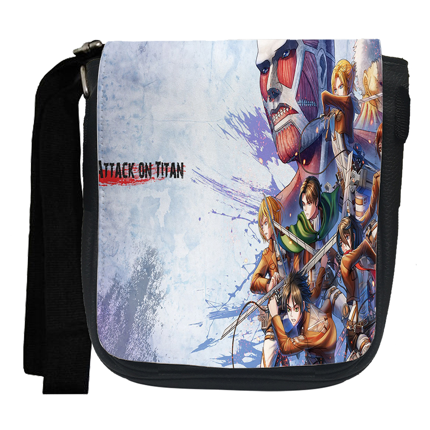کیف دوشی مدل انیمه Attack on Titan حمله به تایتان dt15