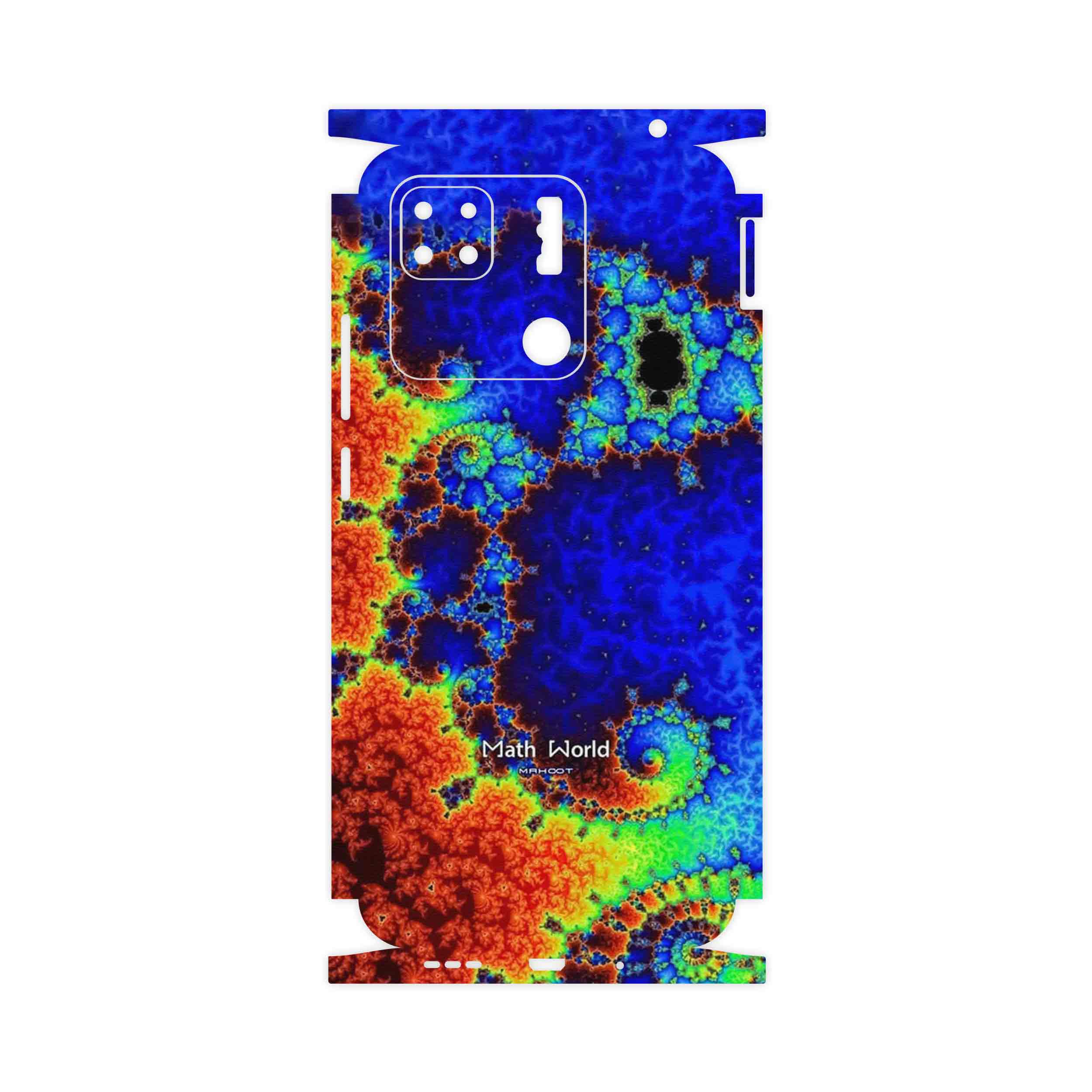 برچسب پوششی ماهوت مدل Mathematical Geometric Shape 5-FullSkin مناسب برای گوشی موبایل شیائومی Redmi 10A