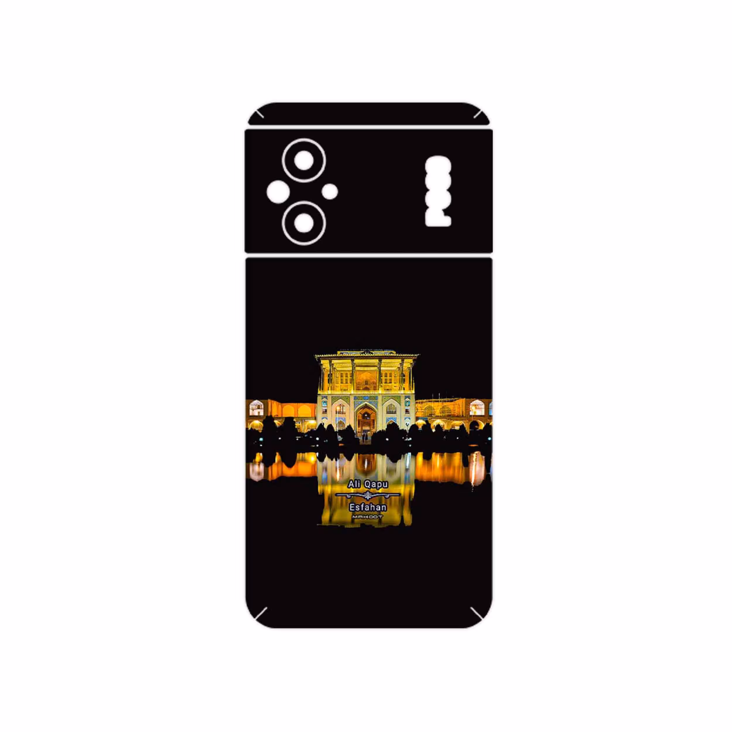 برچسب پوششی ماهوت مدل Ali Qapu مناسب برای گوشی موبایل شیائومی Poco M5