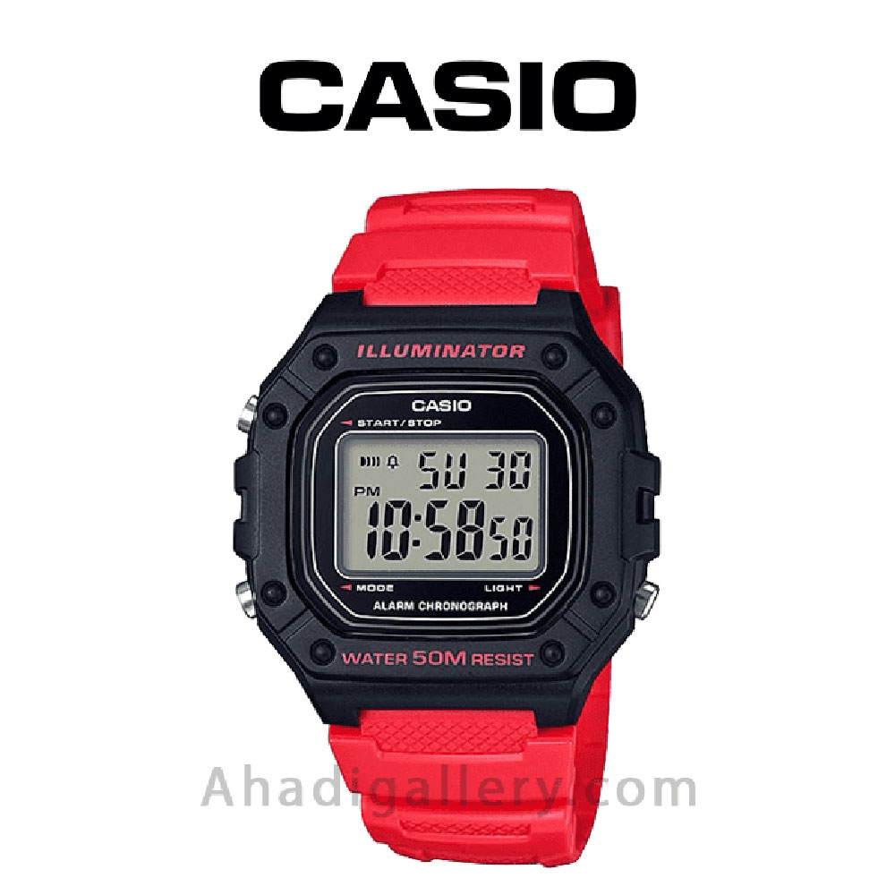ساعت مچی کاسیو مدل W-218H-4BVDF
