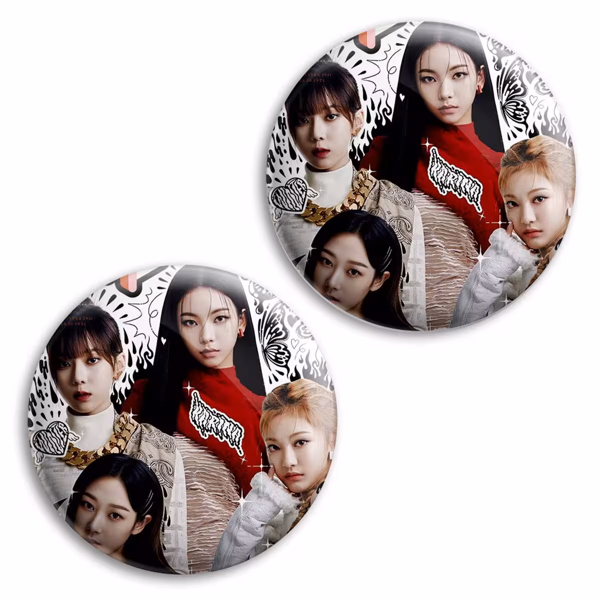  پیکسل پرمانه طرح aespa کد pm2n.18524 مجموعه 2 عددی