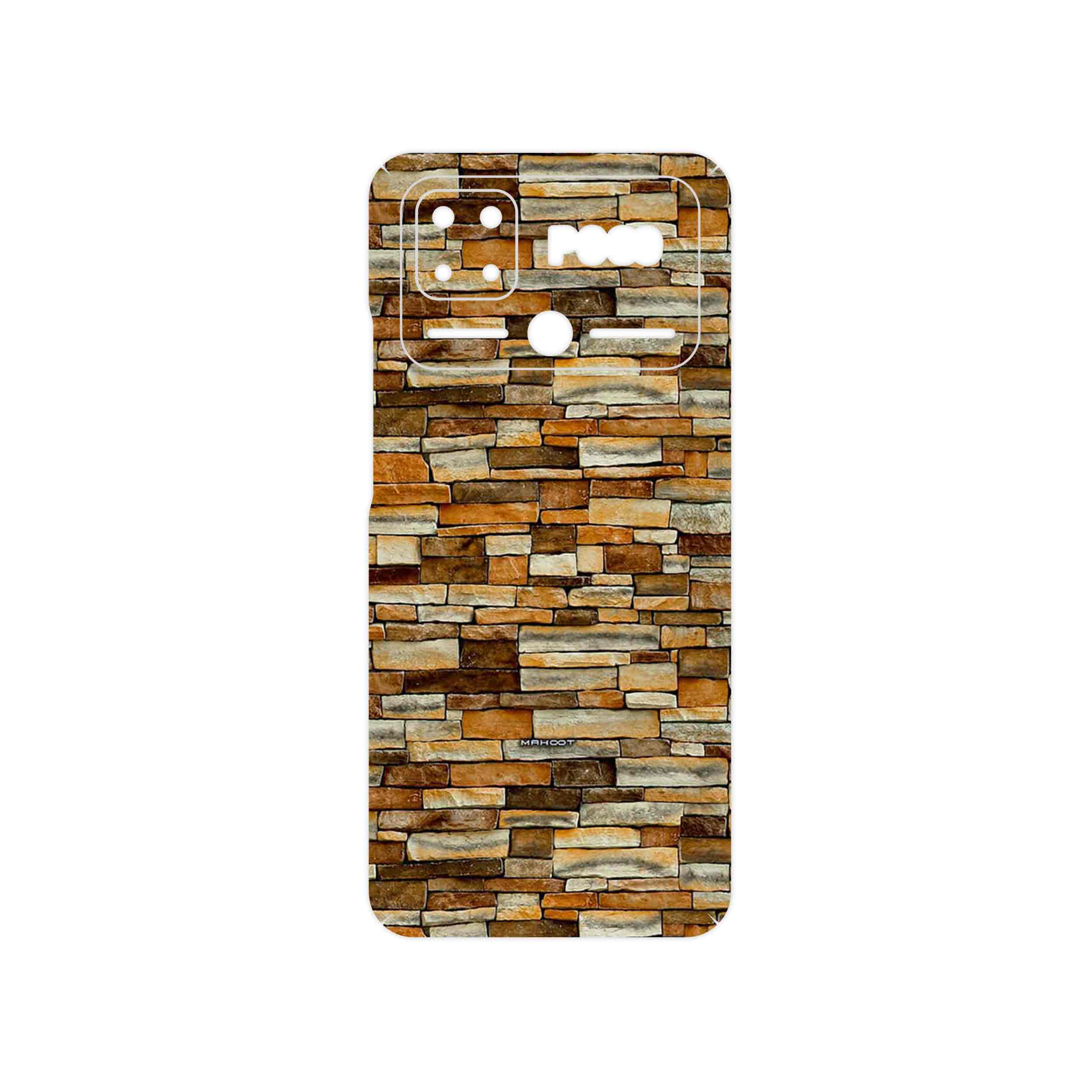 برچسب پوششی ماهوت مدل brickwall مناسب برای گوشی موبایل شیائومی Poco C40