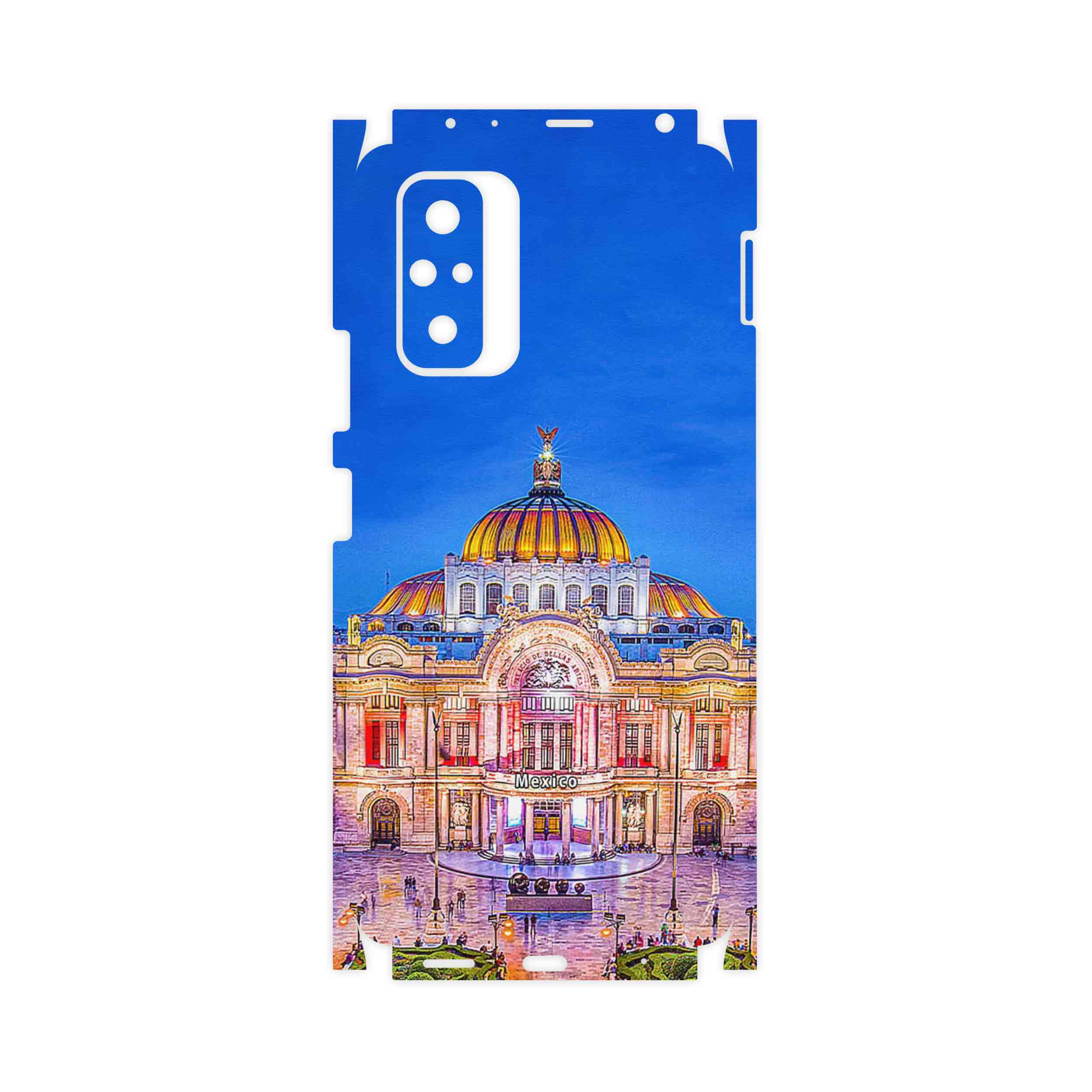 برچسب پوششی ماهوت مدل Mexico City-FullSkin مناسب برای گوشی موبایل شیائومی Redmi Note 10 Pro