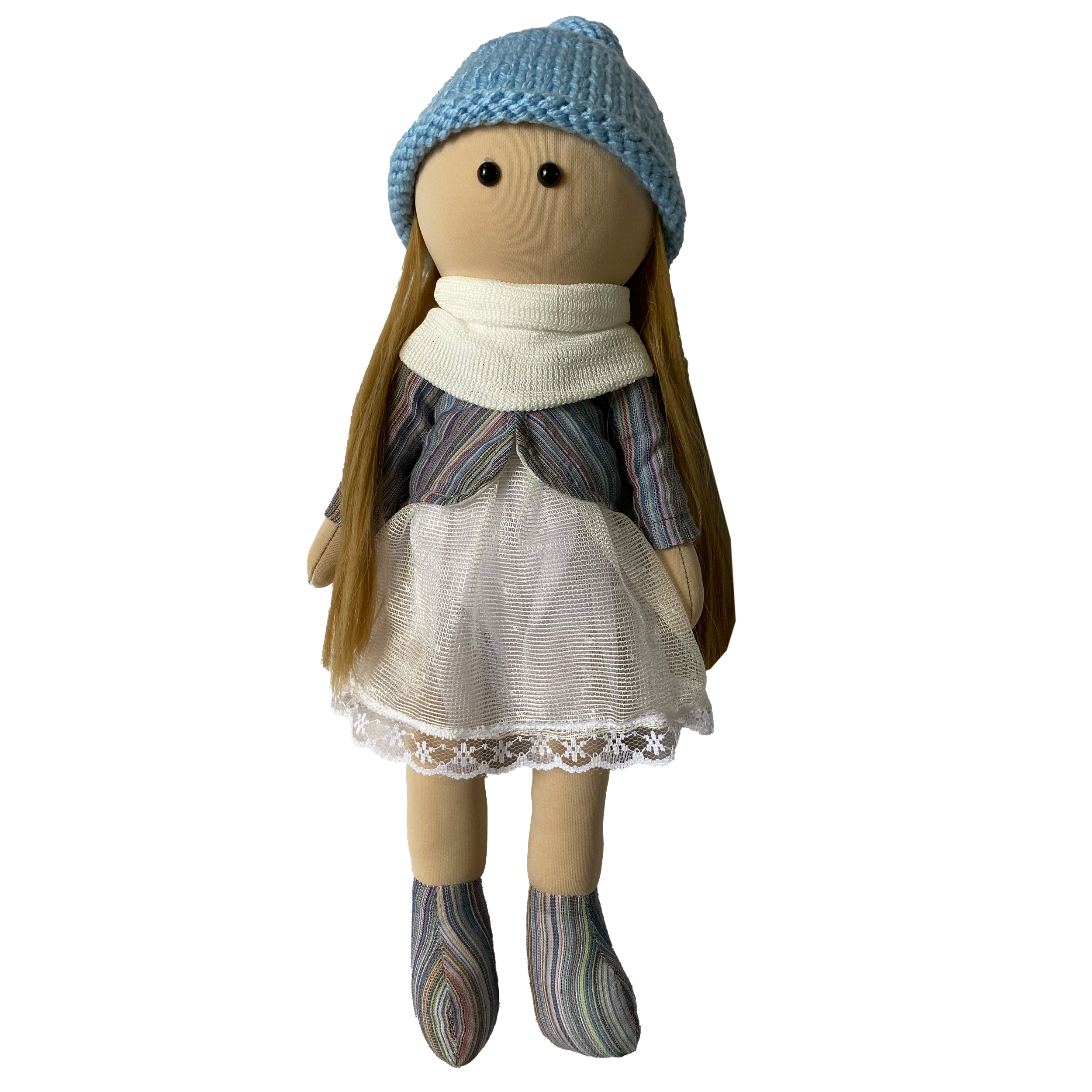 عروسک مدل روسری کد san950 ارتفاع 40 سانتی متر