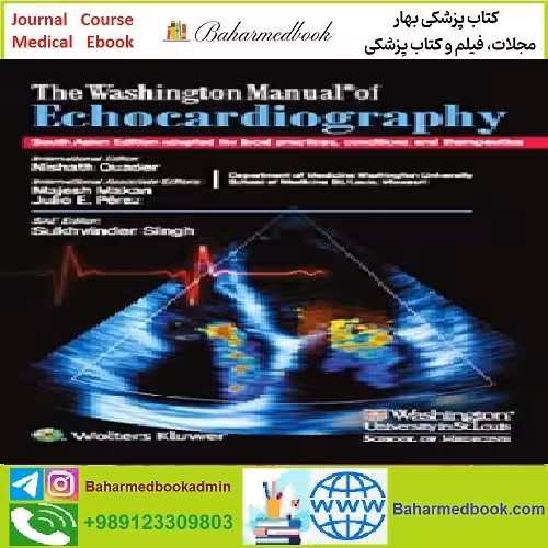 The Washington Manual of Echocardiography TRUE PDF price 1€ - کتاب پزشکی بهار