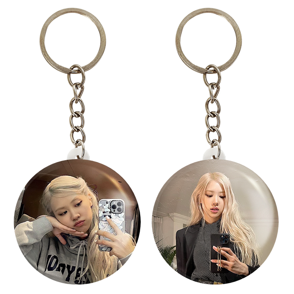 جاکلیدی خندالو مدل رزی بلک پینک کد 1439214387 مجموعه 2 عددی