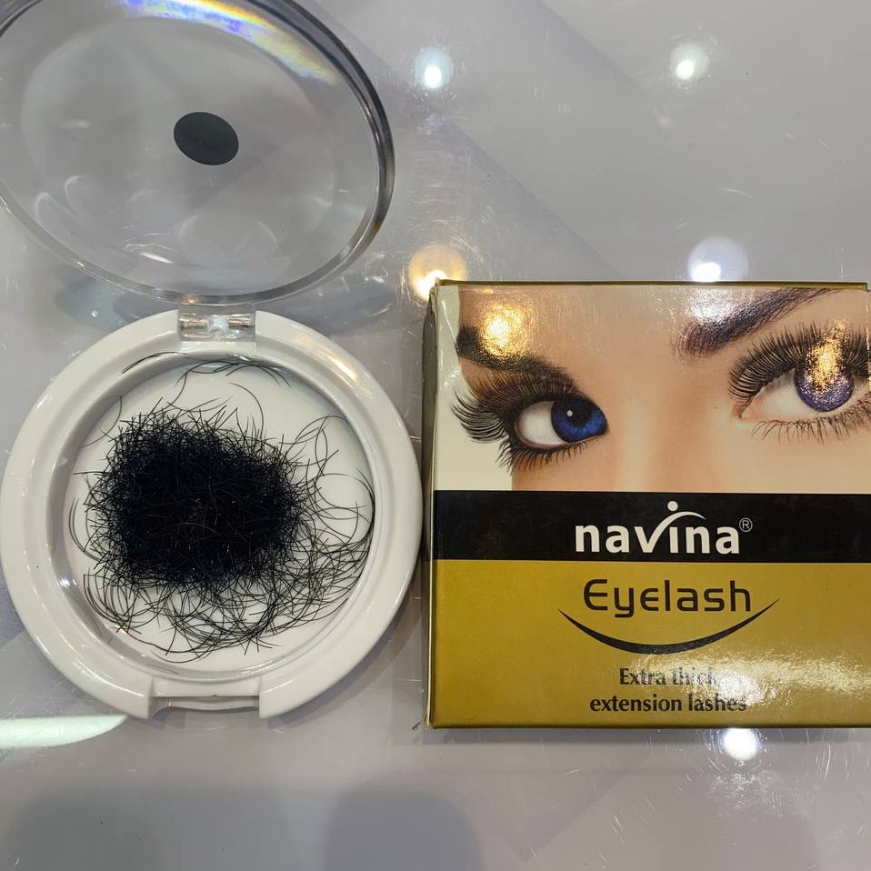 مژه کلاسیک تار به تار ابریشمی 12 میل ناوینا Navina