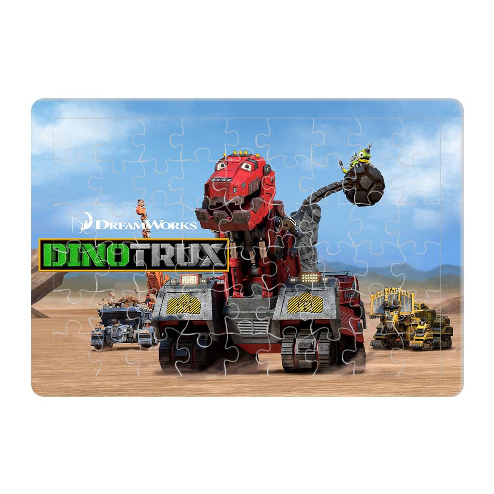 پازل 54 تکه طرح ماشیناسور ها مدل P659