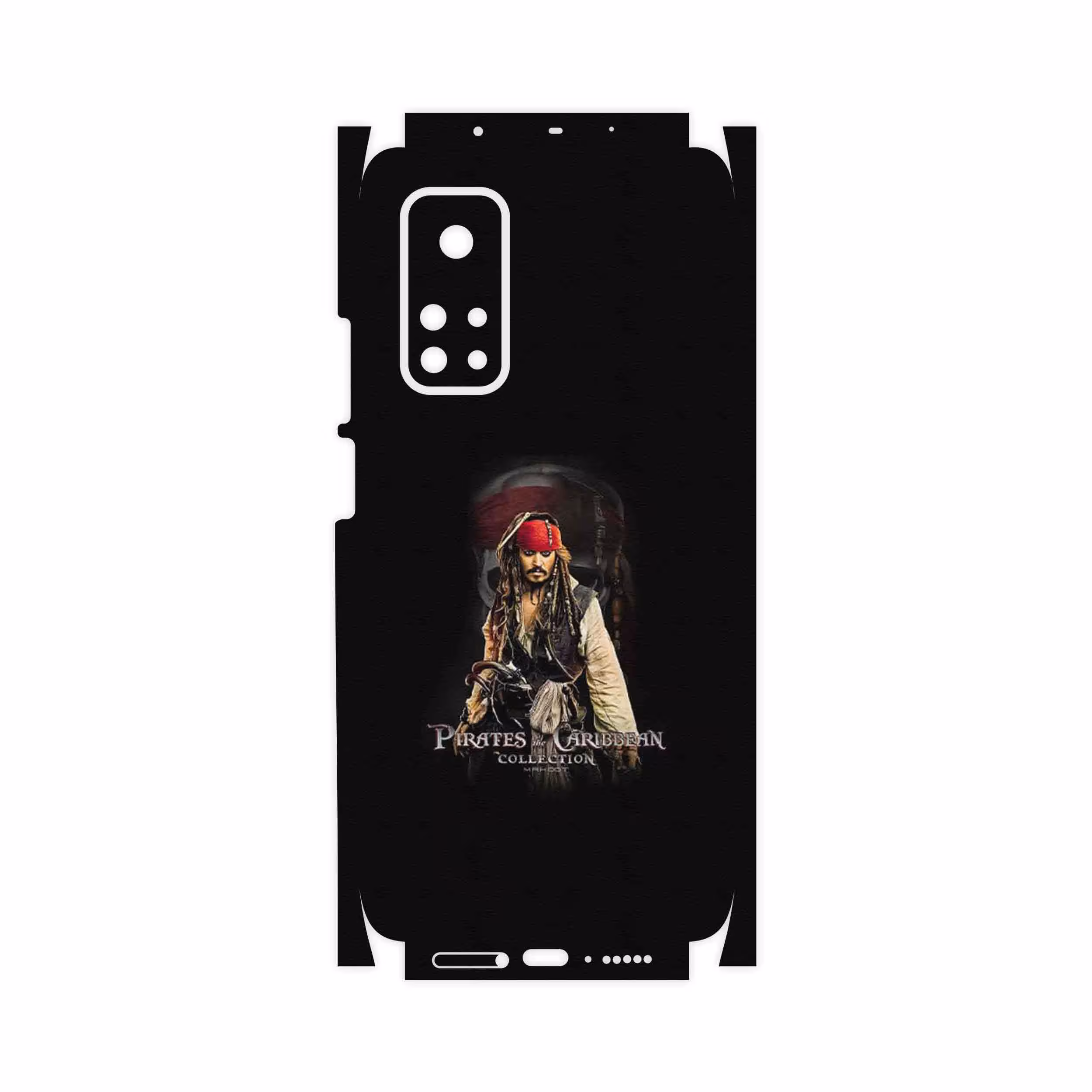 برچسب پوششی ماهوت مدل PIRATES OF THE CARIBBEAN-FullSkin مناسب برای گوشی موبایل شیائومی Mi 10T 5G