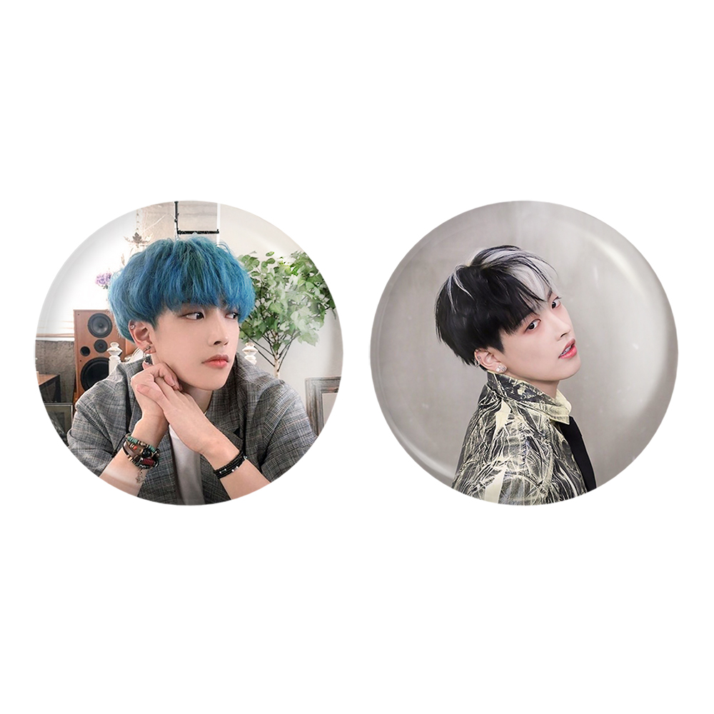 پیکسل خندالو مدل هونگ جونگ گروه ایتیز ATEEZ کد 2124021237 مجموعه 2 عددی