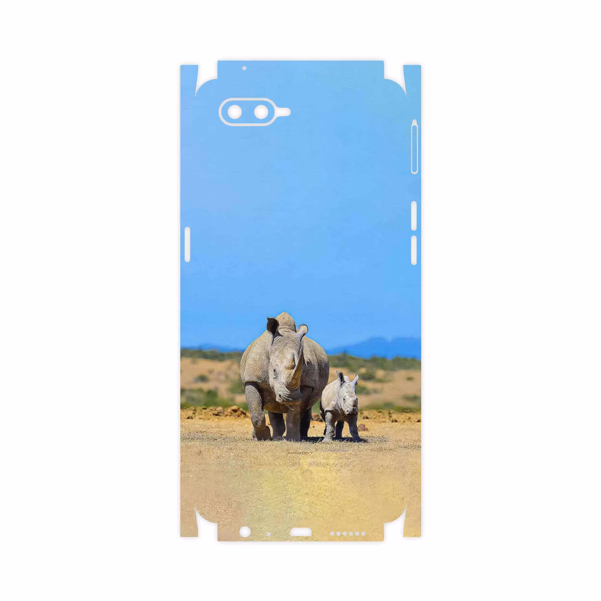 برچسب پوششی ماهوت مدل Rhino-FullSkin مناسب برای گوشی موبایل اپو K1