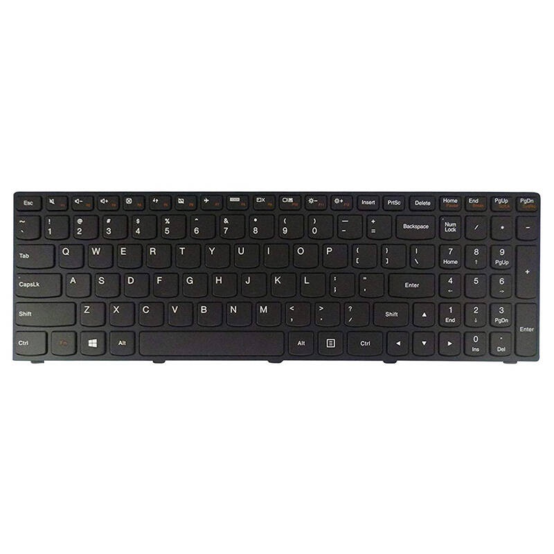 کیبورد لپ تاپ لنوو Lenovo G50-70 با فریم مشکی