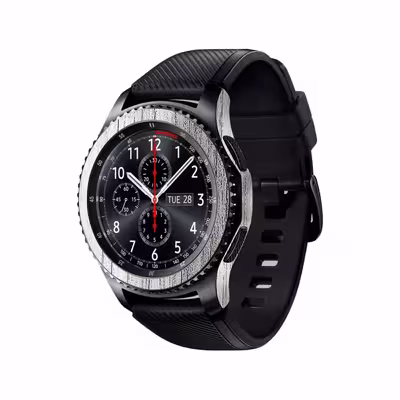 برچسب ماهوت طرح White-Wood مناسب برای ساعت هوشمند سامسونگ Galaxy Gear S3 Frontier
