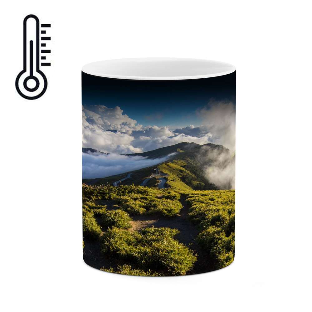 ماگ حرارتی کاکتی طرح منظره مدل mgh14283