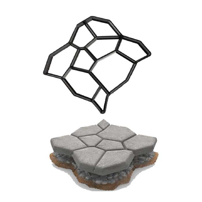 قالب سنگ فرش مدل pmr2 بسته دو عددي