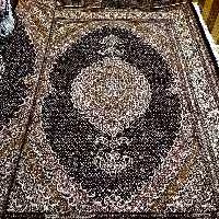 فرش دستبافت ماهی خرّم بافت خوی اندازه 6 متری رنگ سرمه ای کد137