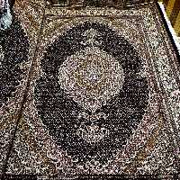 فرش دستبافت ماهی خرّم بافت خوی اندازه 6 متری رنگ سرمه ای کد137