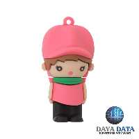 فلش مموری فانتزی  دایا دیتا  طرح دختر  مدلPF1072-11 ظرفیت 64GB-USB3