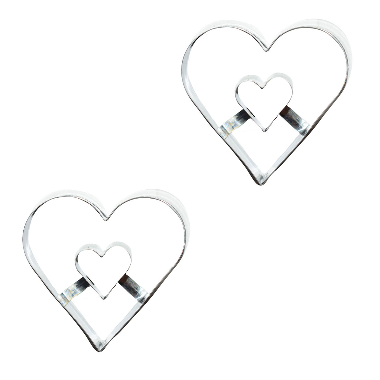 قالب شیرینی مدل Heart 2 بسته 2 عددی