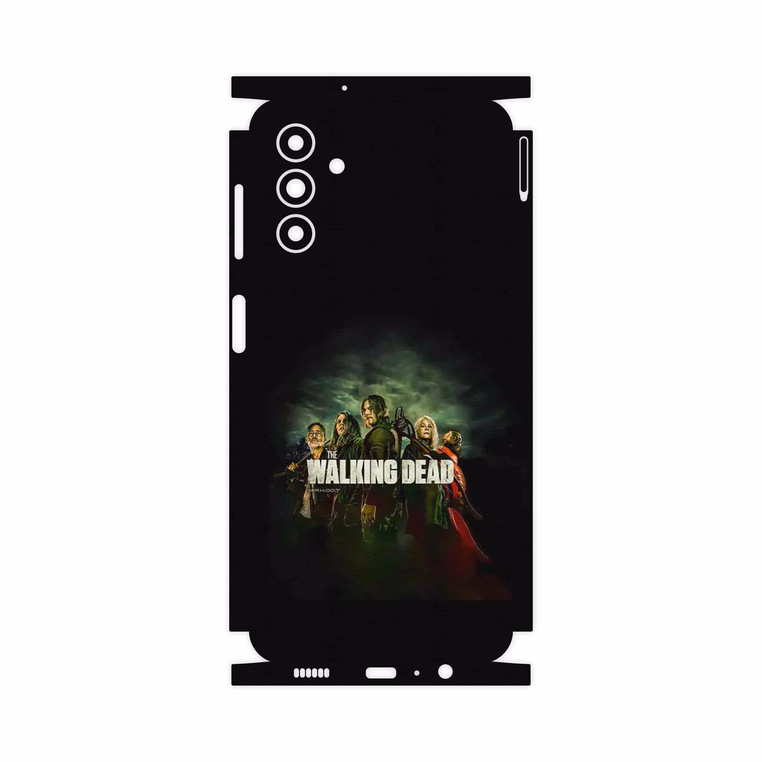 برچسب پوششی ماهوت مدل WALKING DEAD-FullSkin مناسب برای گوشی موبایل سامسونگ Galaxy A04s