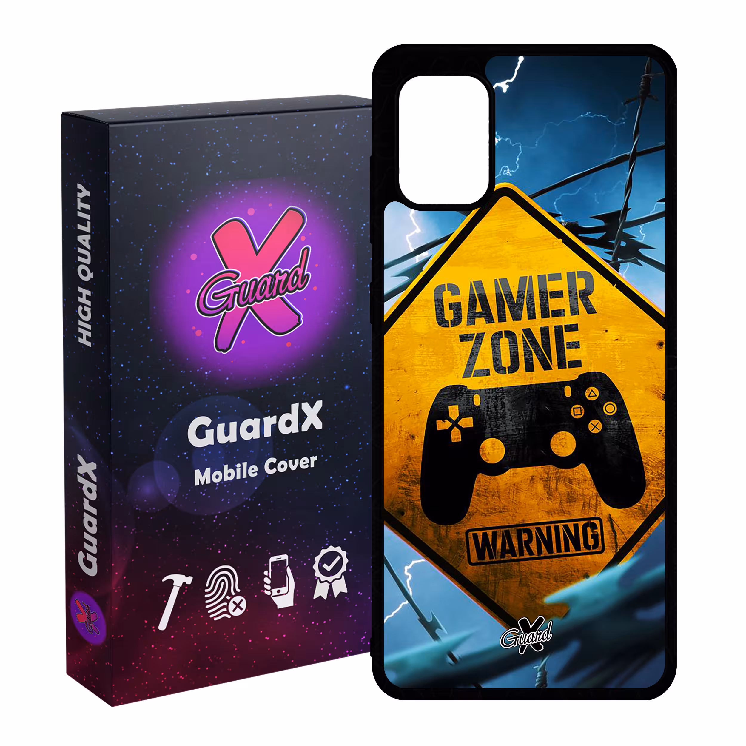 کاور گارد ایکس طرح Gamer مدل Glass10015 مناسب برای گوشی موبایل سامسونگ Galaxy A51