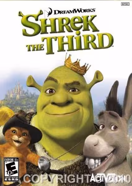 بازی کامپیوتر shrek the third