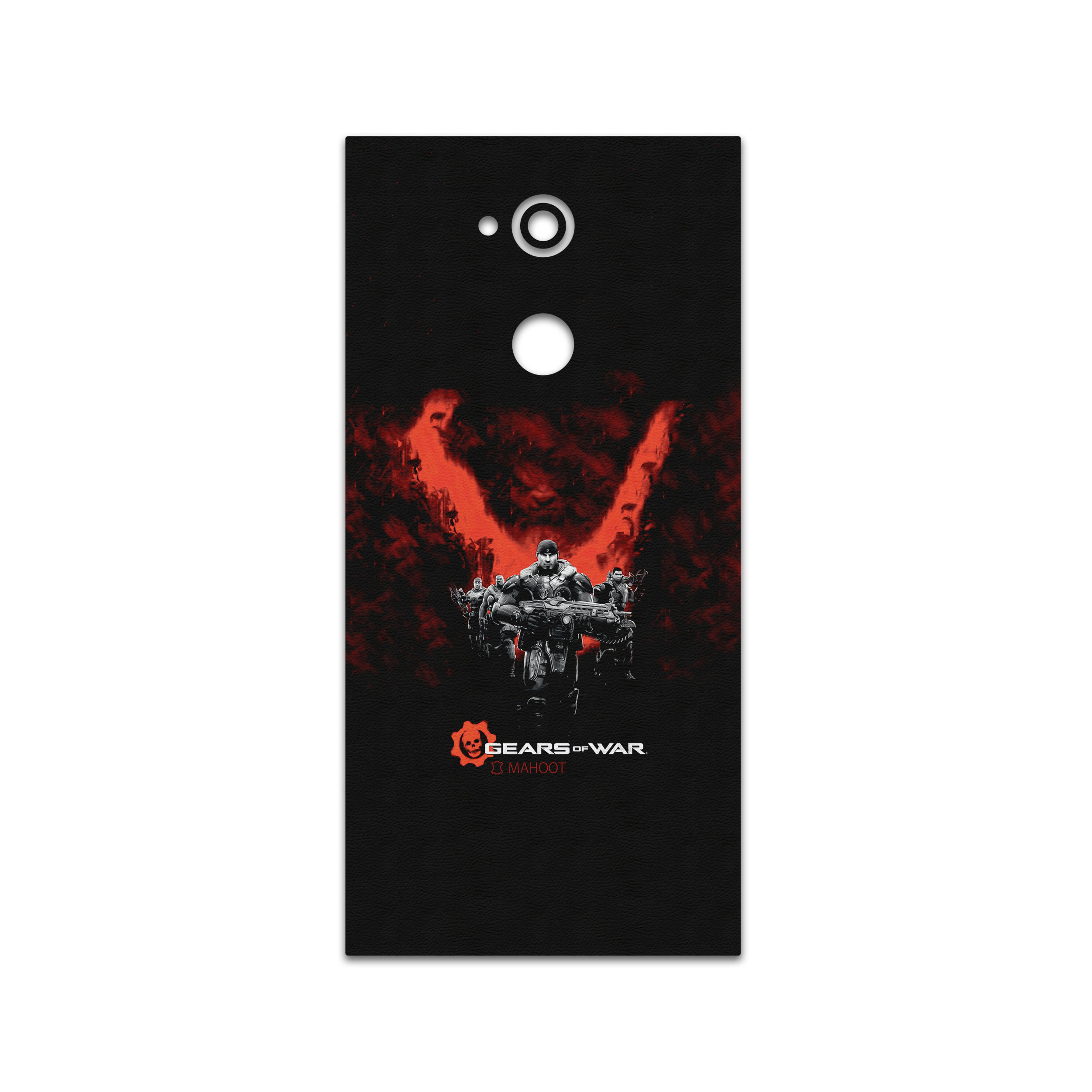برچسب پوششی ماهوت مدل GEARS-OF-WAR-Game مناسب برای گوشی موبایل سونی Xperia XA2 Ultra