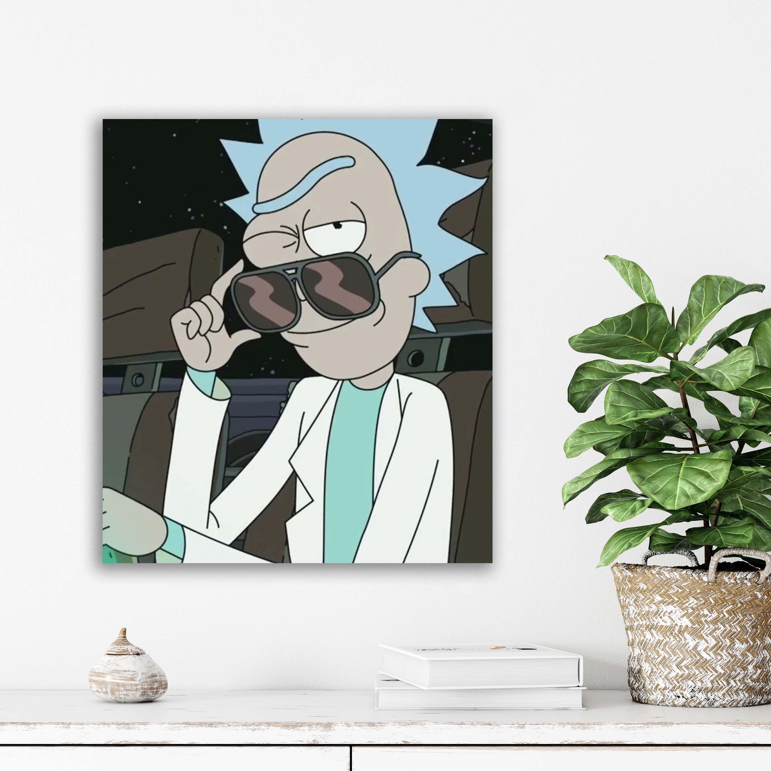 تابلو شاسی آتریسا مدل ریک اند مورتی Rick and Morty