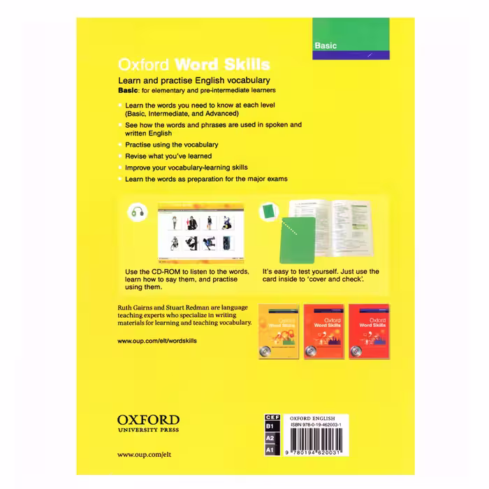 کتاب Oxford Word Skills Basic اثر Ruth Gairns And Stuart Redman انتشارات آرماندیس