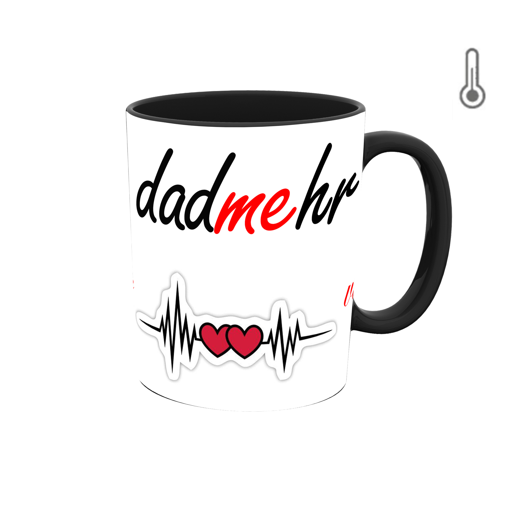 ماگ حرارتی طرح اسم دادمهر